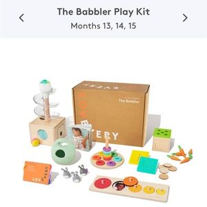 Lovevery The Babbler 13,14,15 Month Playkit